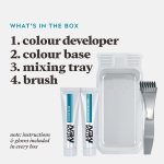 Just for men Moustache & Beard Dark Brown Dye, Eliminates Grey for a Thicker & Fuller Look M45 - Image 8