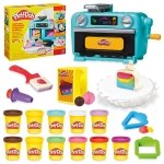 Play-Doh Super Slice Cake Playset, Non-Toxic Modelling Compound Bakery Toy with Cutters & Decorating Tools, Mould & Slice Colourful Creations, Arts & Crafts Fun for Kids 3+, Christmas Toys