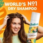 Batiste Dry Shampoo in Tropical 350ml, Coconut & Floral Fragrance, No Rinse Spray to Refresh Hair in Between Washes - Image 8