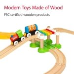 BRIO My First Railway Beginner Wooden Railway Train Set for Kids 18 Months Up - Image 3
