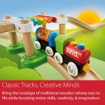 BRIO My First Railway Beginner Wooden Railway Train Set for Kids 18 Months Up - Image 6