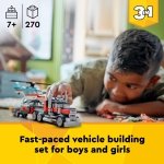 LEGO Creator 3in1 Flatbed Truck with Helicopter Toy to Propeller Plane and Fuel Lorry to Hot Rod and SUV Car Toys for 7 Plus Year Old Boys, Girls and Kids who Love Cool Vehicles, Gift Idea 31146 - Image 12