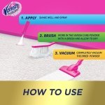 Vanish Oxi Action Upholstery & Carpet Cleaner, Stain Remover Foam for Large Area Cleaning, 600ml | Spring Flowers Fragrance | Cleans and Freshens your Carpet - Image 6