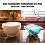 DigHealth Silicone Stretch Lids, 12 Pack of Silicone Food Covers, BPA and Expandable to Fit Various Shape of Containers, Dishes, Bowls, Safe in Dishwasher, Microwave and Freezer - Image 4