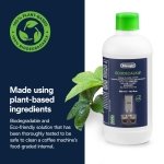 De'Longhi EcoDecalk Descaler DLSC500, 5 Decalcification Doses, Coffee Machine Descaler, Coffee Machine Maintenance Accessory, Plant-Based Ingredients, Bottle with 5 Doses, 500ml - Image 4