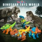 Dreamon Take Apart Dinosaur Toys for Kids with Storage Box Electric Drill DIY Construction Build Set Educational STEM for Boys Girls 3 Years and Up - Image 2