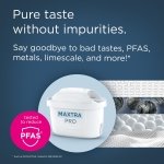 BRITA MAXTRA PRO Pure Performance Water Filter Cartridge - 6 Pack - Original BRITA Refill reducing impurities, Chlorine, PFAS, pesticides and limescale for tap Water with Better Taste - Image 8