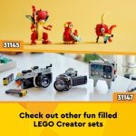LEGO Creator 3in1 Flatbed Truck with Helicopter Toy to Propeller Plane and Fuel Lorry to Hot Rod and SUV Car Toys for 7 Plus Year Old Boys, Girls and Kids who Love Cool Vehicles, Gift Idea 31146 - Image 7