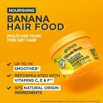 Garnier Hair Food Multi-use Hair Treatment Leave-in Mask, Nourishes and Conditions, Ideal for Dry Hair, No Silicones, Vegan Formula, Banana, Ultimate Blends, 400ml - Image 8