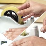 Sellotape Original Golden, Multi-Purpose Clear Tape for Household Objects, Clear Packing Tape for Sticking Envelopes or Cards, Easy to Use Packaging Tape, 24mmx50m - Image 3