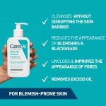 CeraVe Blemish Control Face Cleanser with 2% Salicylic Acid & Niacinamide for Blemish-Prone Skin 236ml - Image 8