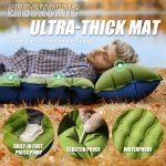 Yuzonc Camping Sleeping Pad, Ultralight Inflatable Camping Mat with Pillow Built-in Foot Pump Portable Inflatable Sleeping Pads Compact for Outdoor Camping, Backpacking, Hiking, Tents - Image 8