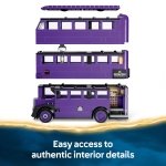 LEGO Harry Potter Knight Bus Adventure - Wizarding World Toy with 5 Collectible Minifigures plus Accessories incl. Wands - Prisoner of Azkaban Gift for 8+ Year Old Girls & Boys - 76446 - Image 11