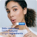 NIVEA Lip Balm Original Care (4.8g) Lip Balm Deeply Hydrates Lips for 24h+, with 100% Natural Origin Ingredients, Shea Butter, and Vitamins, Lip Care - Image 2