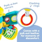 LAMAZE Freddie The Firefly - Clip on Pram and Pushchair Newborn Baby Toy, Sensory Toy for Babies Boys and Girls From 0 - 6 Months - Image 4
