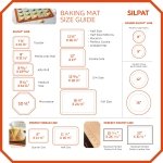 Silpat AE420295-07 Premium Non-Stick Silicone Baking Mat, Half Sheet Size, 11-5/8" x 16-1/2" - Image 2