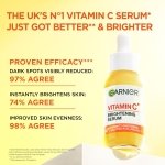 Garnier Vitamin C Brightening Serum for Face, with 4% Vitamin C, Niacinamide & Salicylic Acid, Brightens Skin, Reduces Dark Spots & Evens Skin Tone, Serum 30ml - Image 6