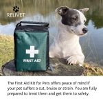 Reliance Medical Pet First Aid Kit - Essential Care for Dogs and Cats, Ideal for Travel, Camping, Home Use, Includes Saline, Bandages, Durable Rip-Stop Fabric Bag, 1 Kit - Image 3
