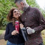 Thermos Stainless King Copper Travel Mug (470ml), Reusable Insulated Stainless Steel Coffee Cup for Hot or Cold Drinks, Vacuum Sealed Water Flask with a Leak-Proof Lid, 7hr Hot/18hr - Image 3