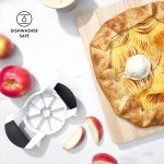 OXO 32681 Good Grips Apple Divider , Silver/Black - Image 4