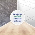 Spontex Dustpan & Brush Set | Large Capacity Dustpan | Durable Bristles & Easy-Sweep Rubber Blade | Compact Storage | Lightweight Design - Image 3