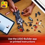 LEGO Speed Champions MoneyGram Haas F1 Team VF-24 Race Car Toy - Model Kit w/a Collectible Formula 1 Driver Minifigure - Gift for 10+ Year Old Boys, Girls and Adult Motorsport Fans - 77250 - Image 9