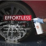 Autoglym Clean Wheels, 1 Litre - Car Wheel Cleaner - Heavy Duty Traffic Film Remover for Dirt, Brake Dust, Metal Contaminants - Alloy Wheel Cleaner, Concentrated Brake Cleaner for Tyres - Image 4