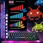 PC Gaming Keyboards SUMVISION SEEKER DESTROYER 60% Percent Pro Gaming Keyboard Wired USB Mini Compact Backlit Mechanical Feel Apple Mac Windows 11 PC PS5 Xbox Series X/S (FREE UK TECH SUPPORT) - Image 5
