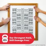 Command Picture Hanging Strips, Value Pack - 8 Pairs of Medium (16 Strips), 8 Pairs of Large (16 Strips) - For Pictures, Frames, Mirrors, Wall décor - Damage Free Hanging - Image 12